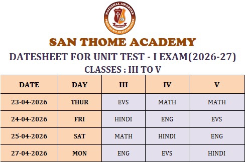 SAN THOME ACADEMY